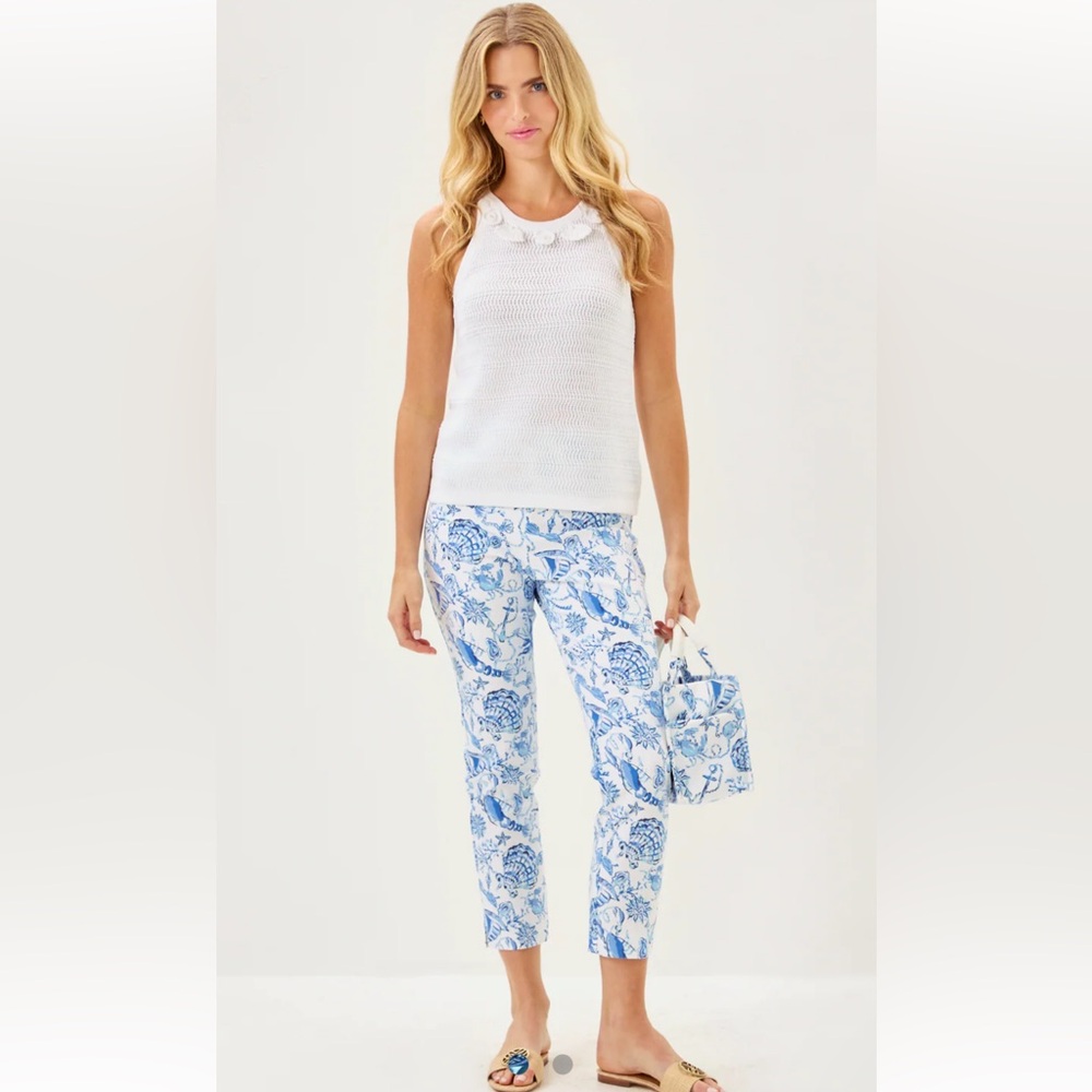 NWT Lilly Pulitzer Nancee Crop Pants